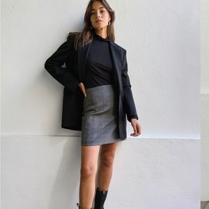 Aritzia Babaton Modern Mini Skirt